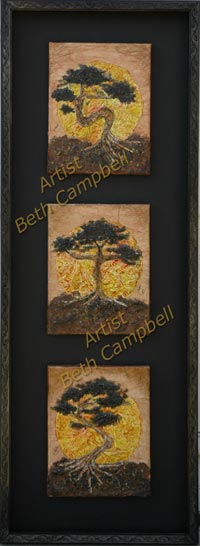 Painting of tree spirits